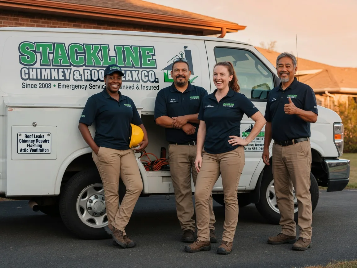 Chimney flashing repair company in Enola, PA